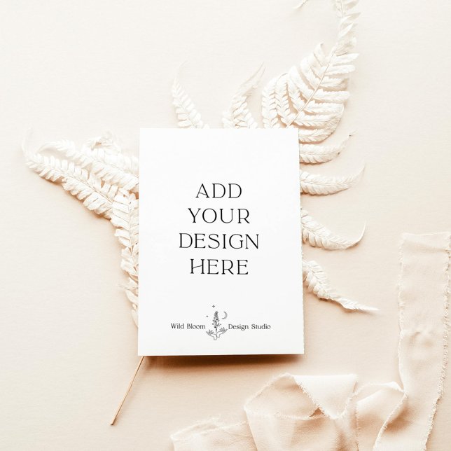 5x7" Invitation Cards Custom Print (Creator Uploaded)