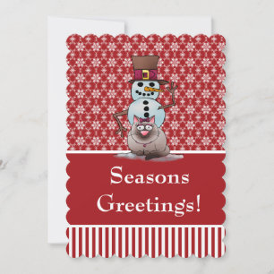 5x7 Invitation, Custom Text Front and Back Invitation