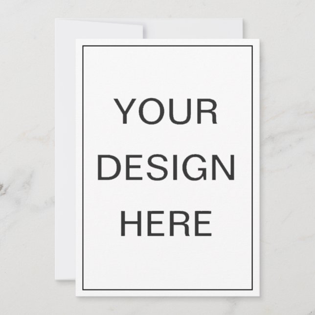 5x7" Invitation Printing (Front)