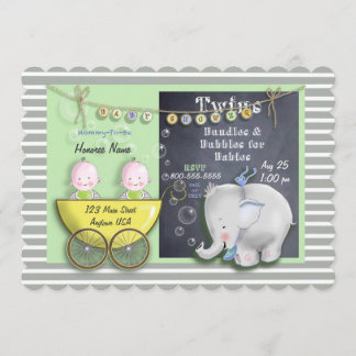 5x7 Invitation Scalloped