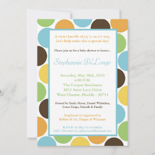 5x7 King of Jungle Safari Baby Shower Invitation