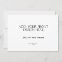 5x7" Landscape Card Printing Double-sided