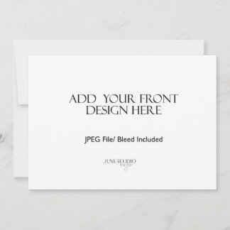 5x7" Landscape Card Printing Double-sided