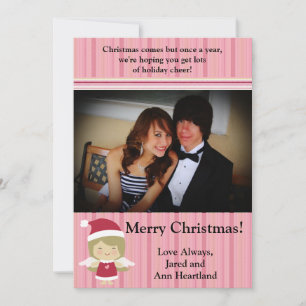 5x7 Little Christmas Angel Invitation