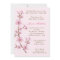 5x7 Lt Pink Cherry Blossom Baby Shower Invitation