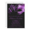 5x7 Masquerade Mask 15 Quinceanera Ball Invitation