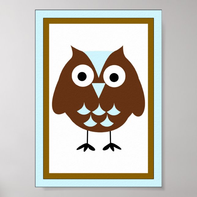 5X7 Owl Wall Art (Front)