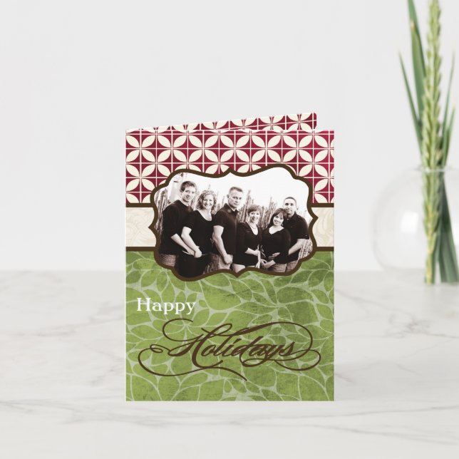 5x7 Personalised FOLDING PHOTO Greeting Card (Front)