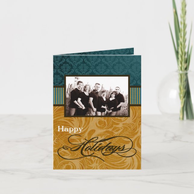 5x7 Personalised FOLDING PHOTO Greeting Card (Front)