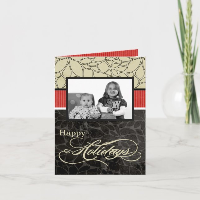 5x7 Personalised FOLDING PHOTO Greeting Card (Front)