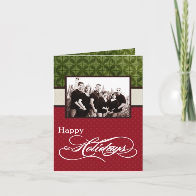 5x7 Personalised FOLDING PHOTO Greeting Card (Front)