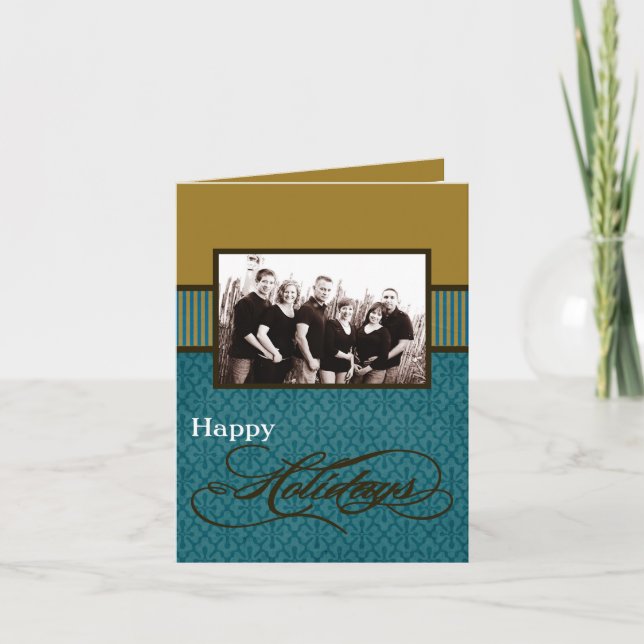 5x7 Personalized FOLDING PHOTO Greeting Card (Front)
