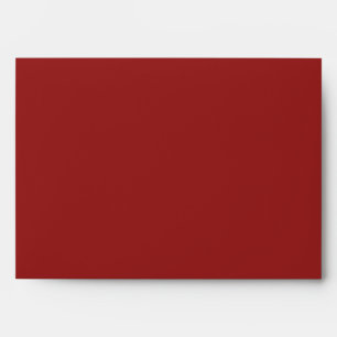 5x7 Red Outside Scattered Dots Inside Envelope