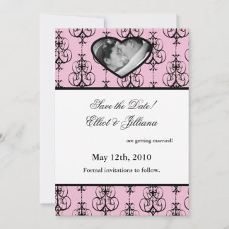 5x7 Save the Date Photo Engagement Announcement