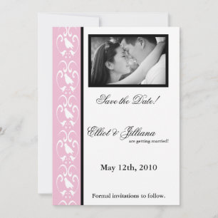 5x7 Save the Date Photo Engagement Announcement