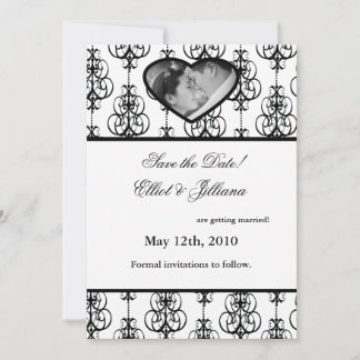 5x7 Save the Date Photo Engagement Announcement