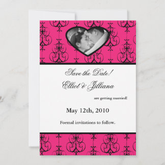 5x7 Save the Date Photo Engagement Announcement