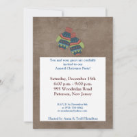 5x7 Searching for Winter Gloves Invitation