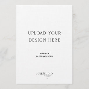 5x7" Single Sided Card Printing