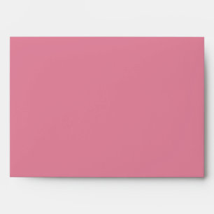 5x7 WT Cherry Blossom Dark Pink Brown Envelope