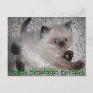 5x7zazzle, Happy Himalayan Holiday! Holiday Postcard
