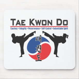 600-2 Tae Kwon Do Mouse Pad