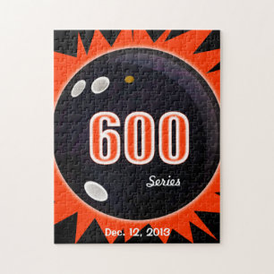 600 Bowling Series Jigsaw Puzzle