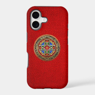 [600] Celtic Cross [Gold+Enamel]