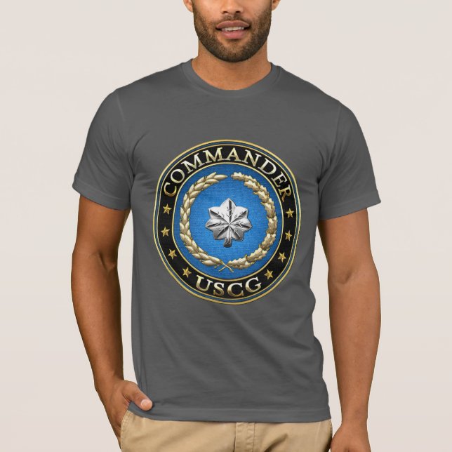 [600] CG: Commander (CDR) T-Shirt (Front)