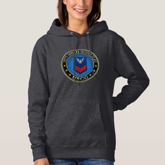[600] CG: Petty Officer Second Class (PO2) Hoodie (Front)