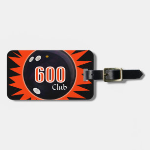 600 Club Bowling Luggage Tag