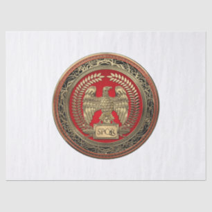 [600] Gold Roman Imperial Eagle Tissue Paper