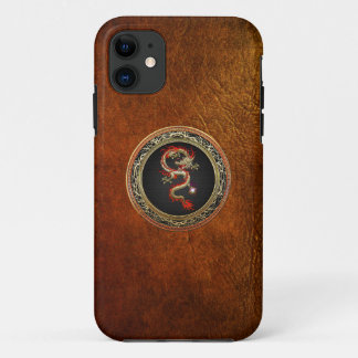 [600] Golden Chinese Dragon Fucanglong iPhone 11 Case