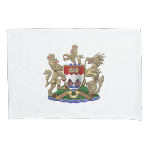 [600] Hong Kong - 1959-1997 Coat of Arms Pillowcase