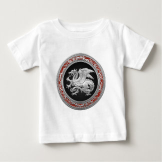 [600] Icelandic Dragon, Landvættir [Silver] Baby T-Shirt