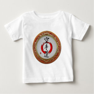 [600] Japanese calligraphy - Karate-do Baby T-Shirt