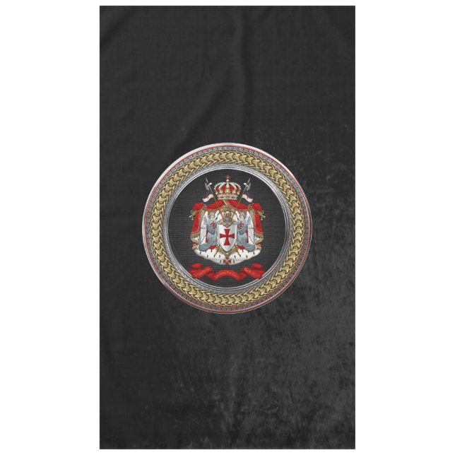 [600] Knights Templar Coat of Arms Tablecloth (Front)
