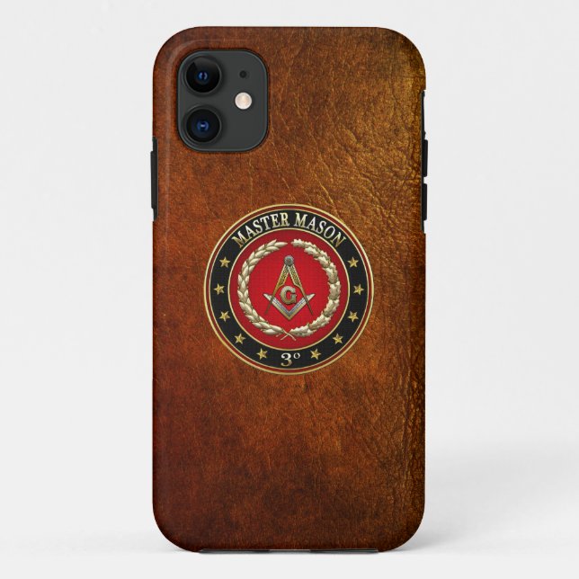 [600] Master Mason, 3rd Degree [Special Edition] Case-Mate iPhone Case (Back)