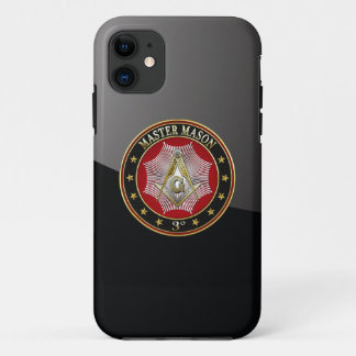 [600] Master Mason - 3rd Degree Square & Compasses iPhone 11 Case