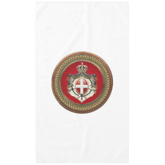 [600] Order of Malta - SMOM Coat of Arms Tablecloth