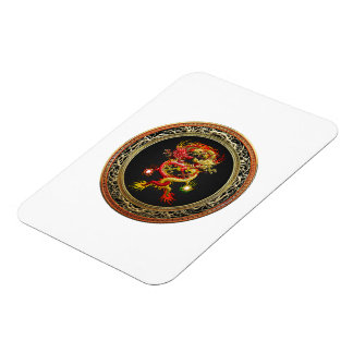 [600] Red and Yellow Dragons Magnet