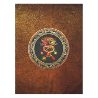 [600] Red and Yellow Dragons Tablecloth