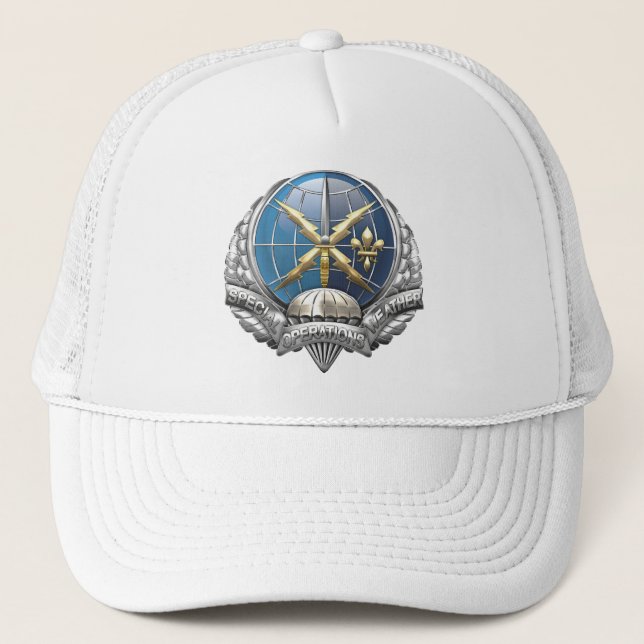 [600] SOWT Emblem Trucker Hat (Front)