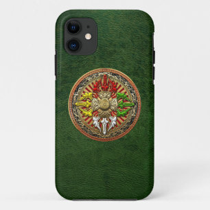 [600] Tibetan Double Dorje Mandala iPhone 11 Case