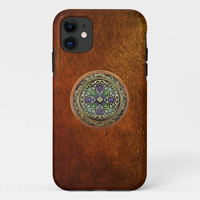 [600] Treasure Trove: Celtic Cross Case-Mate iPhone Case (Back)