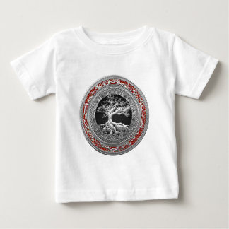 [600] Treasure Trove: Celtic Tree of Life [Silver] Baby T-Shirt