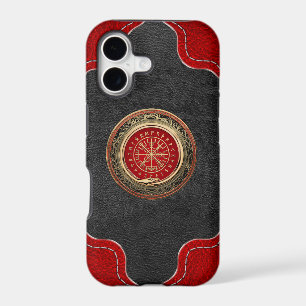 [600] Vegvisir - Viking Gold Magic Runic Compass