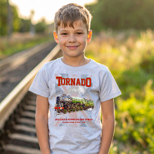 60163 Tornado Vintage Steam Train Locomotive T-Shirt
