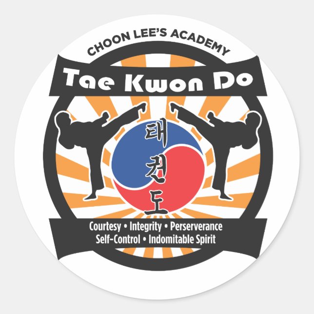 602 Choon Lee's Academy Stickers (Front)