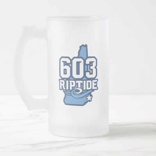 603 Riptide Frosted Mug (Left)